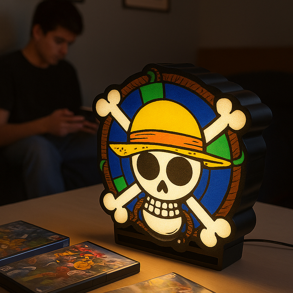 Led-Box Calavera Jolly Roger
